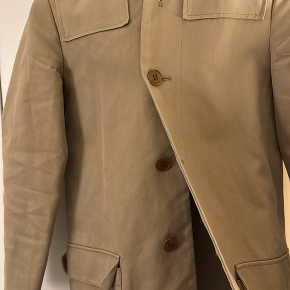 A.P.C Short Trench Rain Coat with Hood XS - Picture 2 of 5